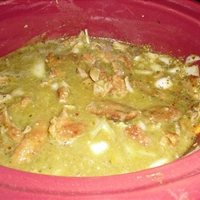 Chile Verde Stew (guisado Verde) For The Crockpot