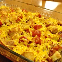 Chili Dog Casserole