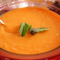 Chilled Creamy Carrot Soup