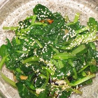 Chilled Sesame-Ginger Tatsoi Chilled Sesame-Ginger Tatsoi