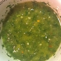 Chimichurri (Argentine Spiced Parsley Sauce)