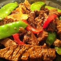 Chinese Beef with Snow Peas
