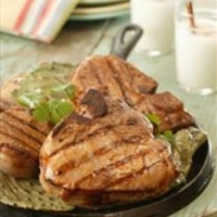 Chipotle-Lime Marinated Grilled Pork Chops Chipotle-Lime Marinated Grilled Pork Chops