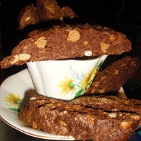 Chocolate and Peanutbutter Chip Biscotti Chocolate and Peanutbutter Chip Biscotti