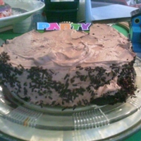 Chocolate Cake with Mocha Frosting