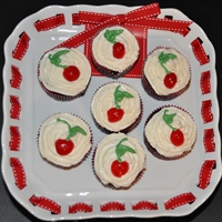 Chocolate Cherry Cupcakes
