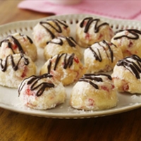 Chocolate-Cherry Snowballs
