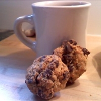 Chocolate Chip Cookies with coffee!