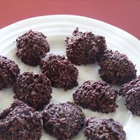 Chocolate Coconut Macaroons - Raw Food Diet