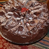 Chocolate Ruffle Cake Pt1