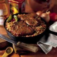Chuletas Contentas (Happy Pork Chops)
