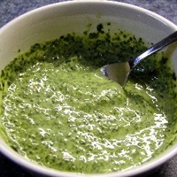 Cilantro-Mint Chutney