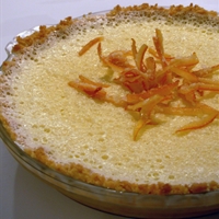 Citrus Chiffon Pie