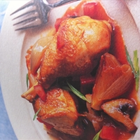 Classic chicken chasseur