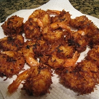 Coconut Battered Shrimp