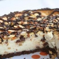 Coconut Chocolate Almond Cheesecake