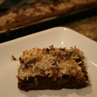 Coconut-cluster Brownies