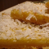 Coconut Lime Squares