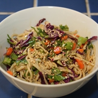Cold Asian Noodle Salad Cold Asian Noodle Salad