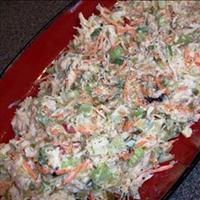 Cold Chicken Salad with Vegetables