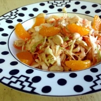 Coleslaw with an Oriental touch