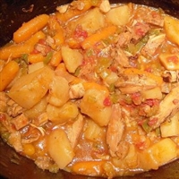 Colorful Chicken Stew