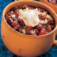 Cook Off Winner Trio's Chili