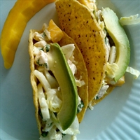 Cool and Crunchy Chicken Tacos