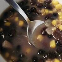 Corn, Cilantro and Black Bean Soup (Mf) Corn, Cilantro and Black Bean Soup (Mf)