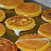 Corn Pancake Sandwiches Corn Pancake Sandwiches