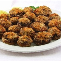 Crab Stuffed Mushroom Caps