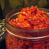 Cranberry Orange Ginger Relish