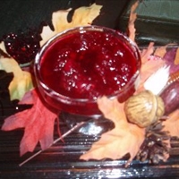 Cranberry Sauce with Port and Orange Liqueur