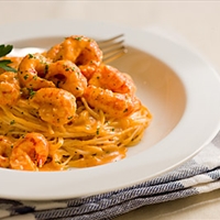 Crawfish and Seafood Pasta with Cream