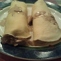 Creamy Chicken and Mushroom Crepes Creamy Chicken and Mushroom Crepes