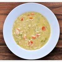 Creamy Chicken Orzo Soup