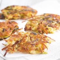 Crispy Potato-leek Rosti