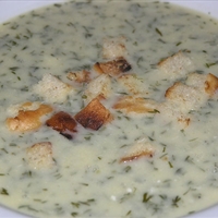 Croatian dill soup