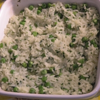 Croatian Rizi-bizi (Rice and Green Peas)