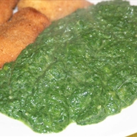 Croatian spinach stew (“špinat cušpajz”)