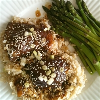 Crock Asian Chicken Thighs