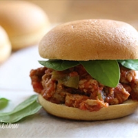 Turkey Sloppy Joe (Crock Pot Italian Style)