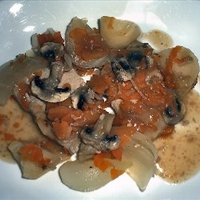 Crock Pot Onion Chops