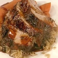 Crock Pot Pork Roast with Sauerkraut
