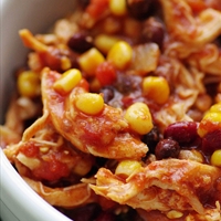 Crockpot Chicken Taco Chili