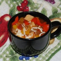 Crockpot Red Chicken Chili