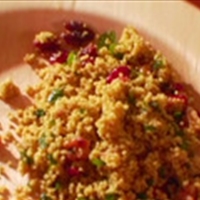 Curried Couscous Salad with Dried Sweet Cranberries