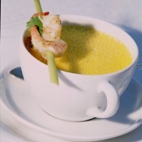 Curry Cappuccino with Lemongrass