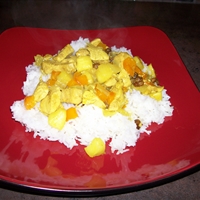 Curry Chicken and Rice