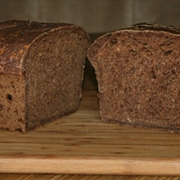 Dark Pumpernickel Onion Bread